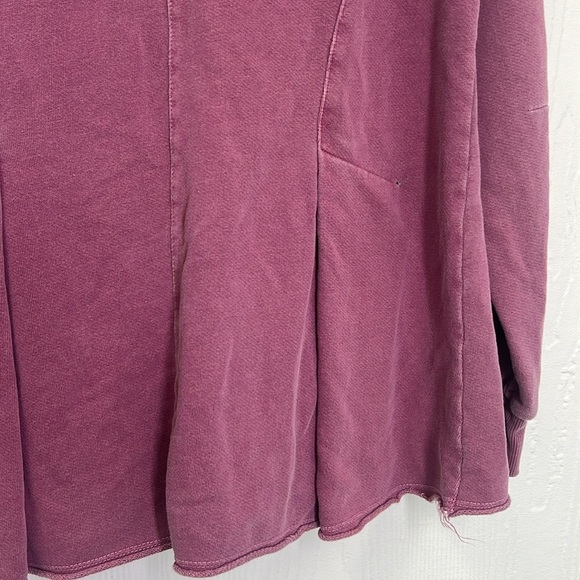 Anthropologie - Pilcro And The Letter Press Flynn Rose Pink Lightweight Hoodie M - Picture 15 of 15